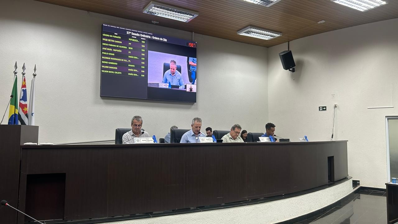 Visualize fotos 37ª Sessão Ordinária de 2025