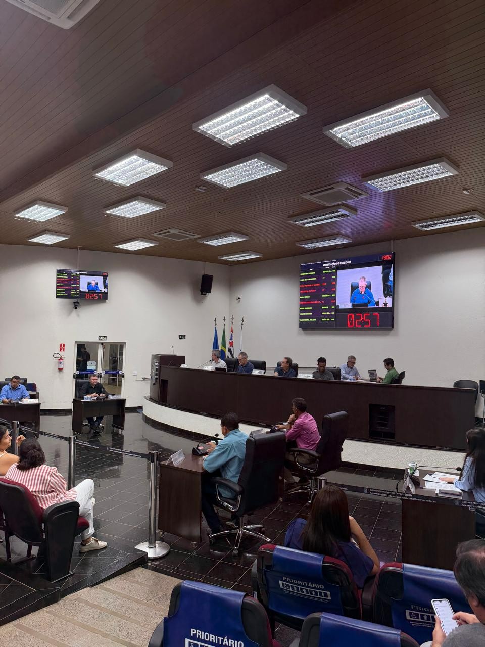 Visualize fotos 9ª Sessão Ordinária de 2026