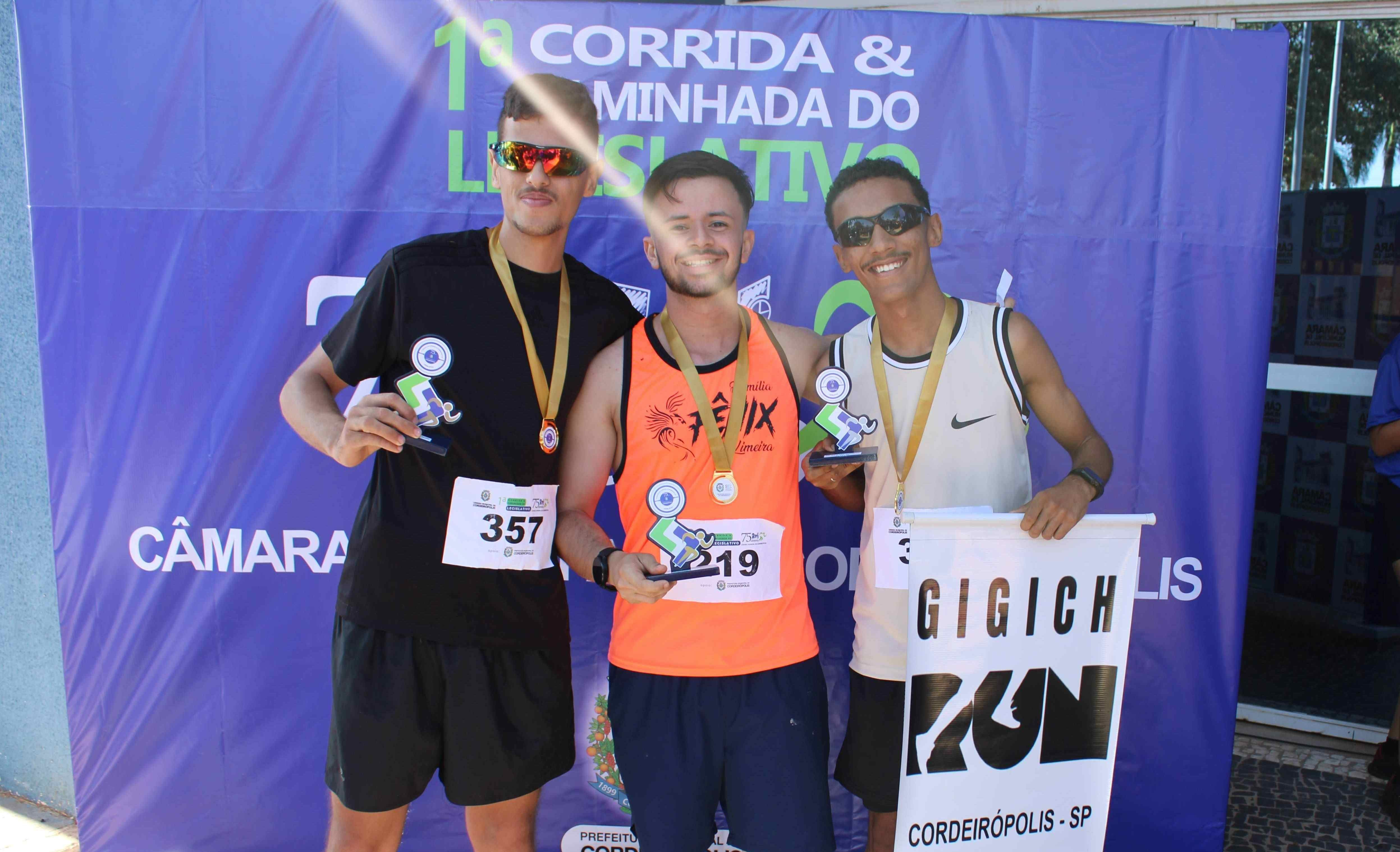 Imagem do conteúdo: Conheça os VENCEDORES da 1ª Corrida & Caminhada do Legislativo de Cordeirópolis