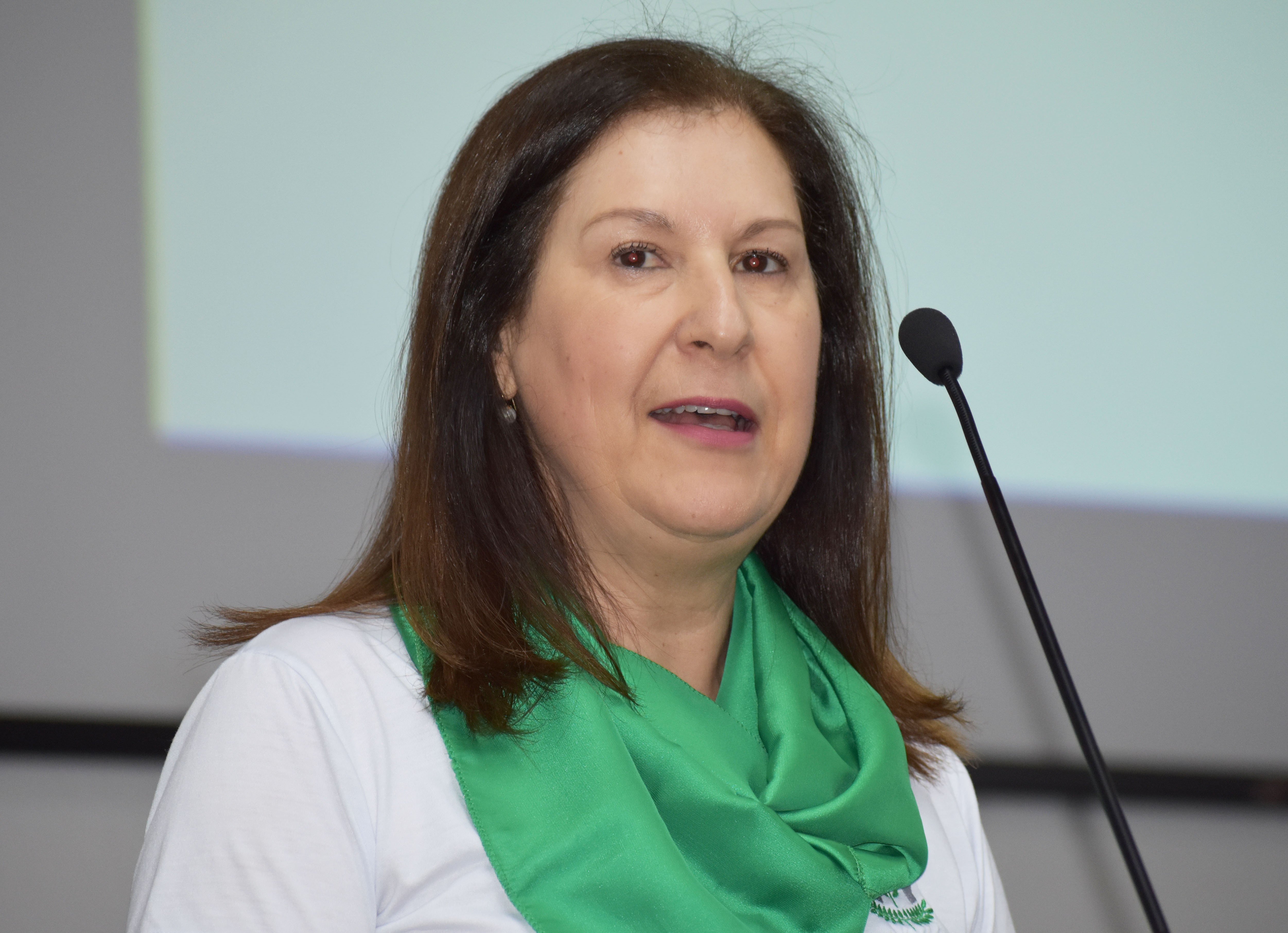 Imagem da notícia: Representante da Apae fala sobre o Setembro Verde durante a Sessão