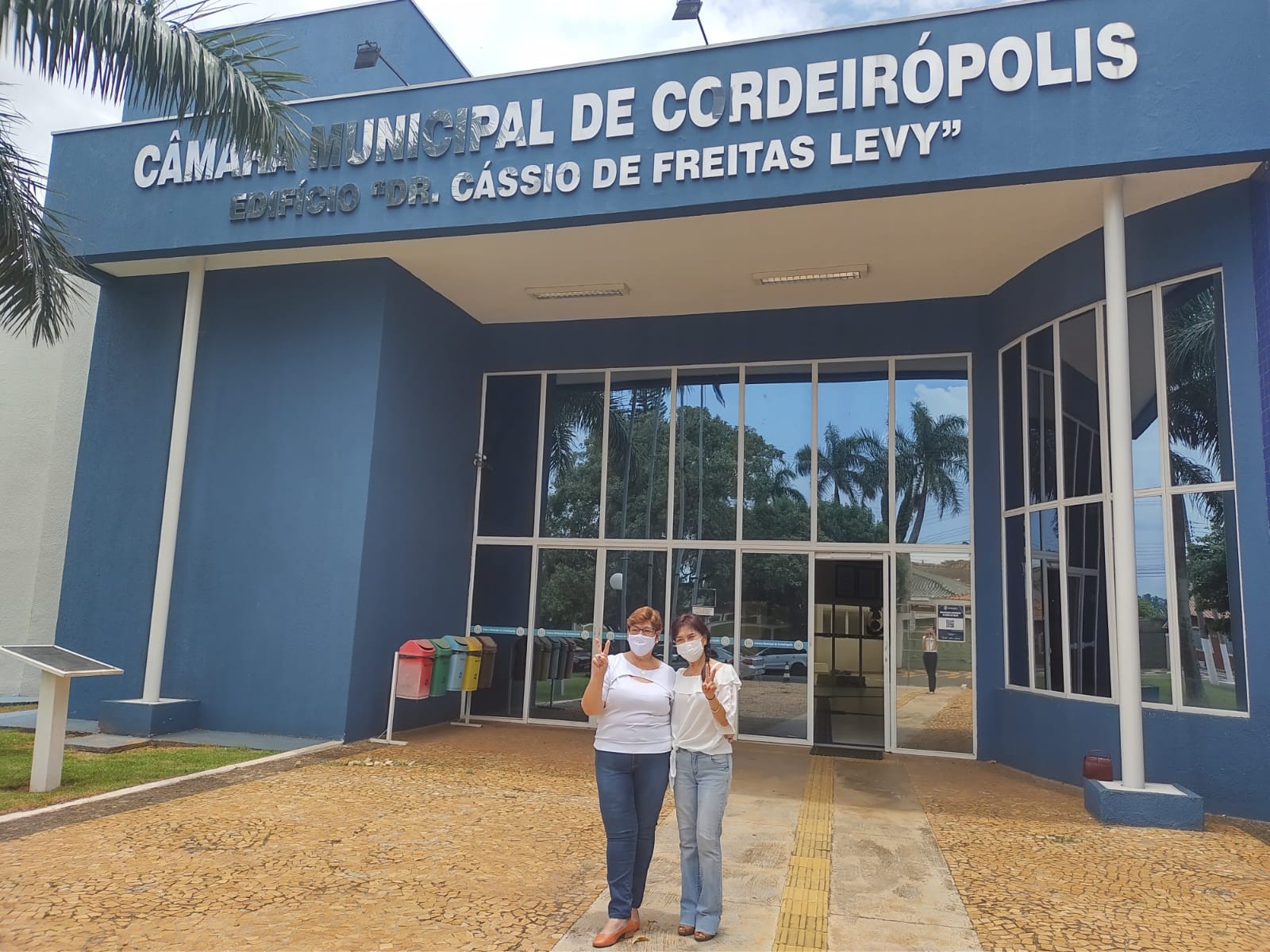 Imagem da notícia: Presidente Neusa recebe a ex-deputada Keiko na Câmara