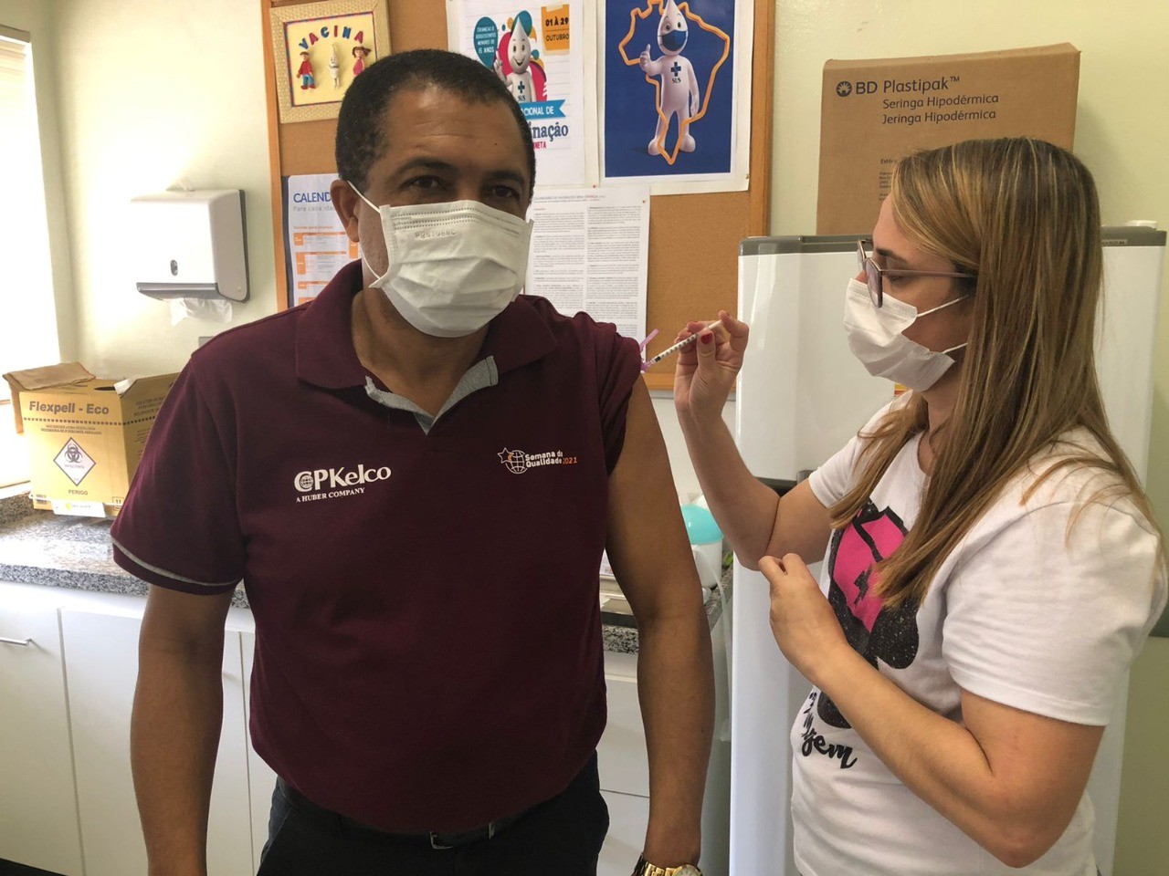 Imagem da notícia: Vereador Sérgio Balthazar toma dose de reforço contra a covid-19