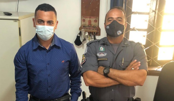 Imagem da notícia: Vereador Dhavid se encontra com o novo comandante da PM