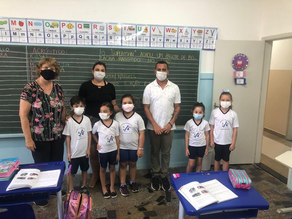 Imagem da notícia: Vereador Dhavid visita a escola Nazareth Lordello