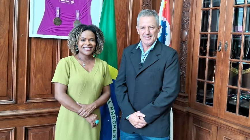 Imagem da notícia: Em busca de recursos para o Esportes, segue o parlamentar Paulo Cesar Morais