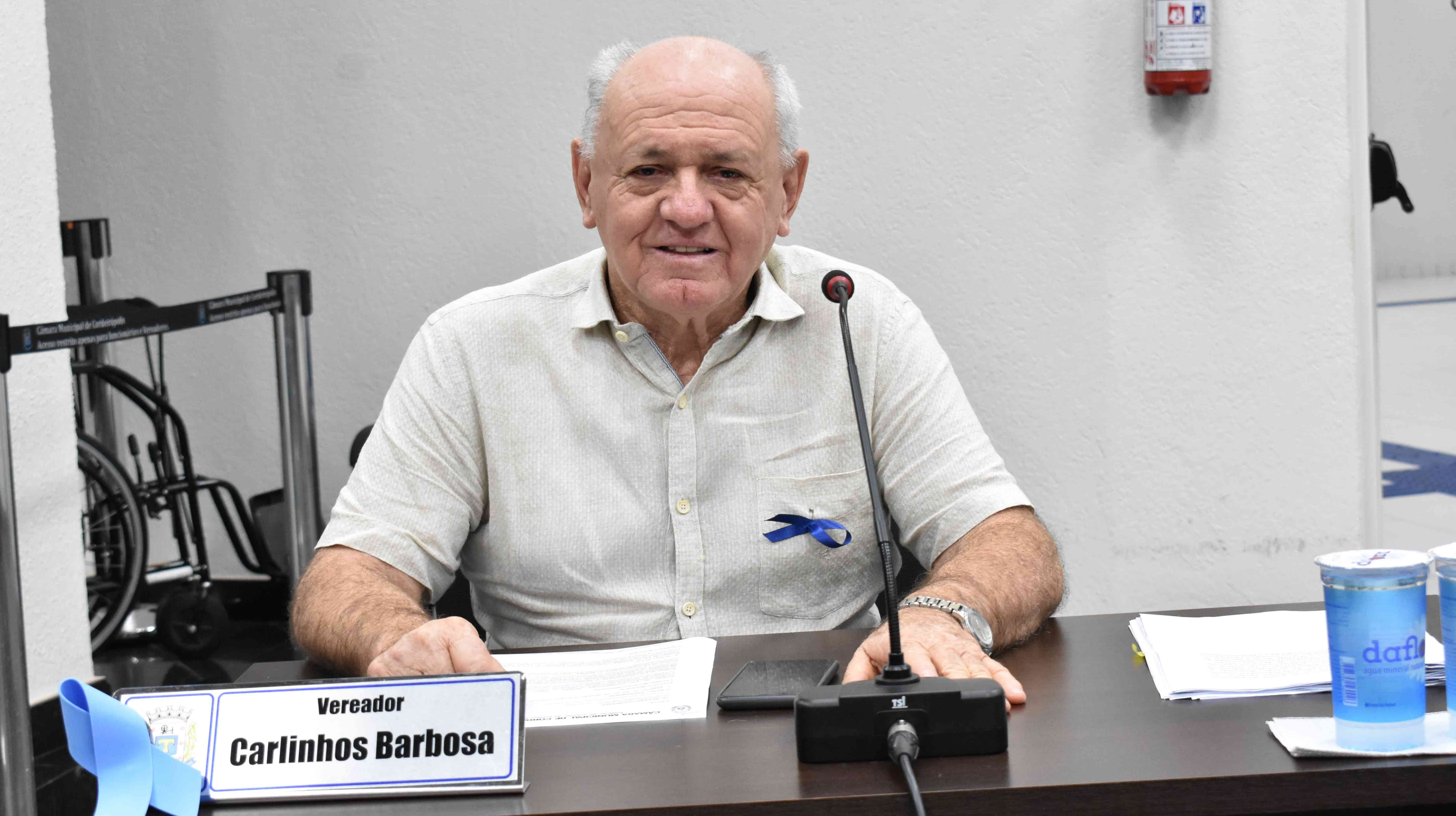 Imagem da notícia: Ver. Carlinhos, requer tramitação em regime de urgência especial, dos PLC n°s 28 e 31/2023