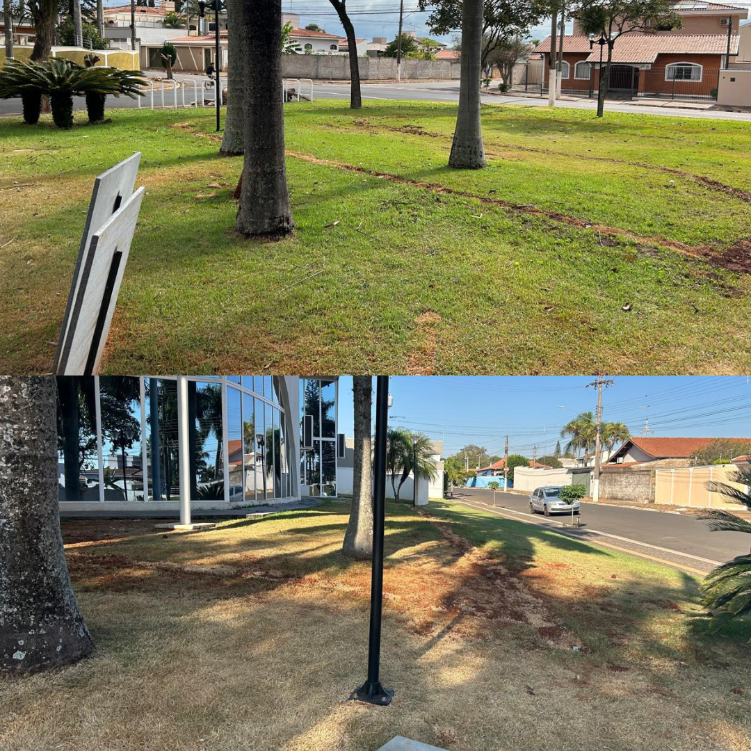 Imagem da notícia: Inovação e Modernidade no Novo Sistema de Irrigação do Jardim da Câmara Municipal de Cordeirópolis
