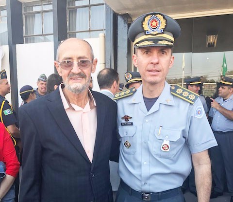 Imagem da notícia: Vereador Botion participa de solenidade da PM em Piracicaba