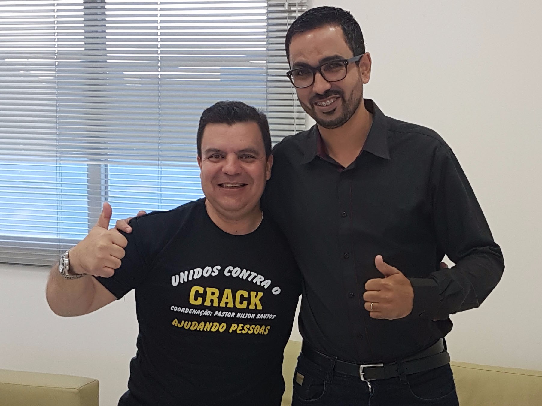 Imagem da notícia: Presidente da Câmara recebe visita de vereador de Limeira